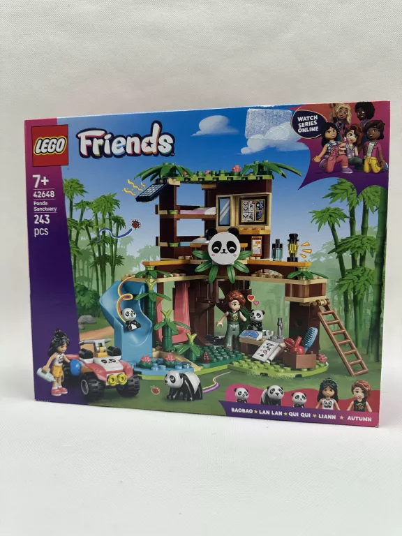 LEGO FRIENDS, OPIEKA NAD PANDAMI W REZERWACIE, 42648