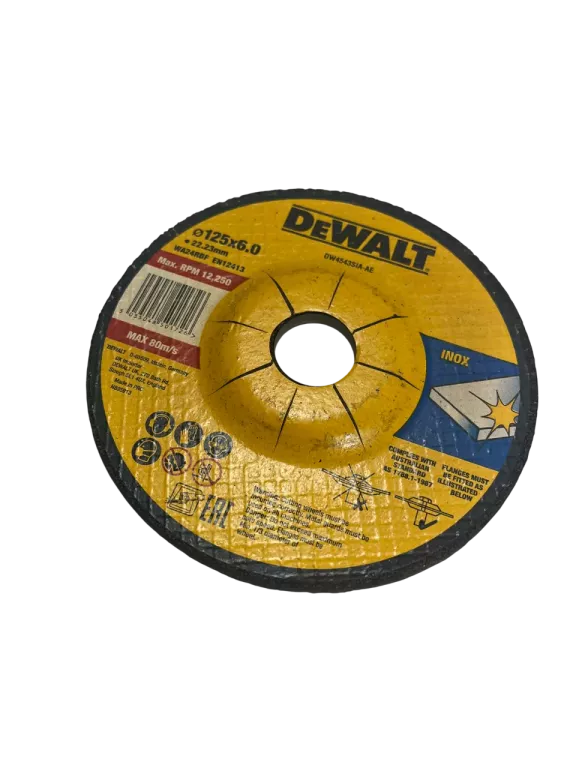 DEWALT TARCZA DO METALU 125X6.0