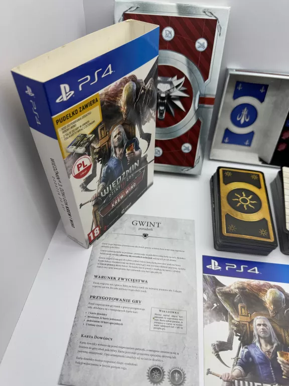 TALIE TALIA DO GRY W GWINTA WIEDŹMIN 3 DZIKI GON KREW I WINO PS4