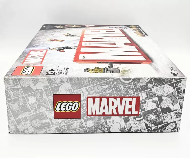 KLOCKI LEGO MARVEL THE INFINITY SAGA 76313 LOGO MARVEL Z MINIFIGURKAMI