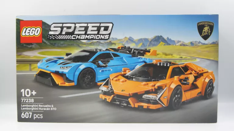 KLOCKI LEGO SPEED CHAMPIONS 77238 LAMBORGHINI REVUELTO I HURACAN ...