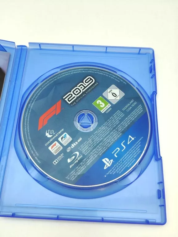 GRA NA SONY PS4 F1 2019