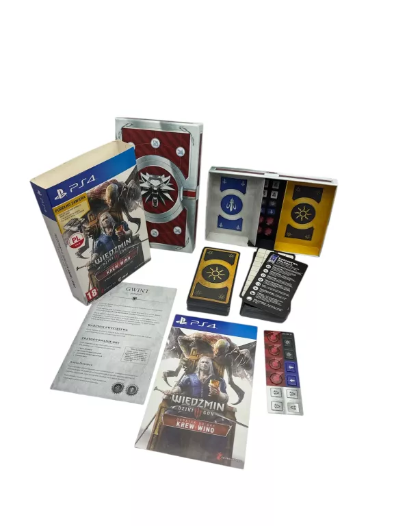 TALIE TALIA DO GRY W GWINTA WIEDŹMIN 3 DZIKI GON KREW I WINO PS4