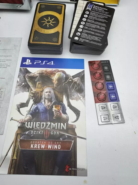 TALIE TALIA DO GRY W GWINTA WIEDŹMIN 3 DZIKI GON KREW I WINO PS4