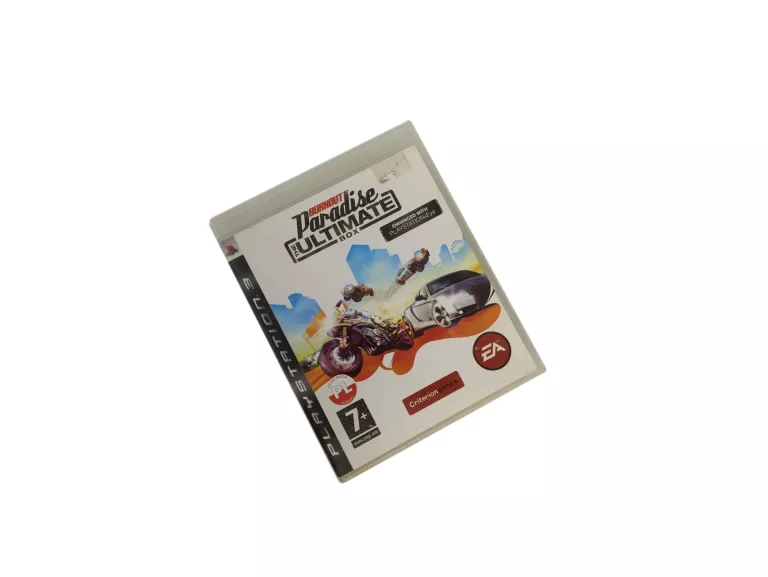 GRA NA PS3 BURNOUT PARADISE THE ULTIMATE BOX PL