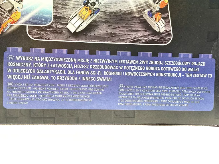 KLOCKI ELEFUN THUNDER ZONE KOSMICZNY TRANSFORMATOR 2W1 (916 EL.)