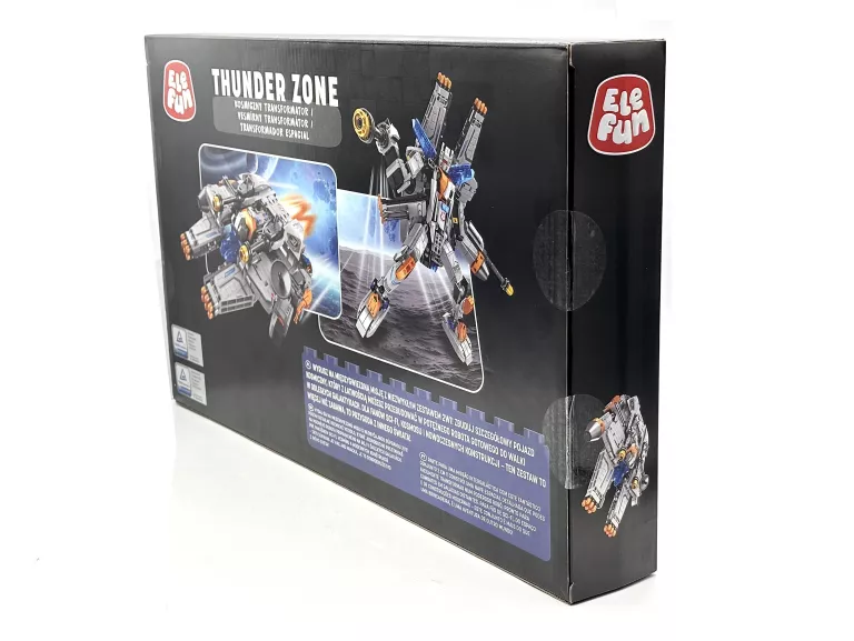 KLOCKI ELEFUN THUNDER ZONE KOSMICZNY TRANSFORMATOR 2W1 (916 EL.)