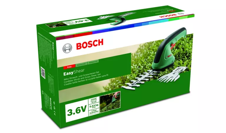 NOŻYCE ELEKTRYCZNE AKUMULATOROWE BOSCH 12 CM 3,6 V
