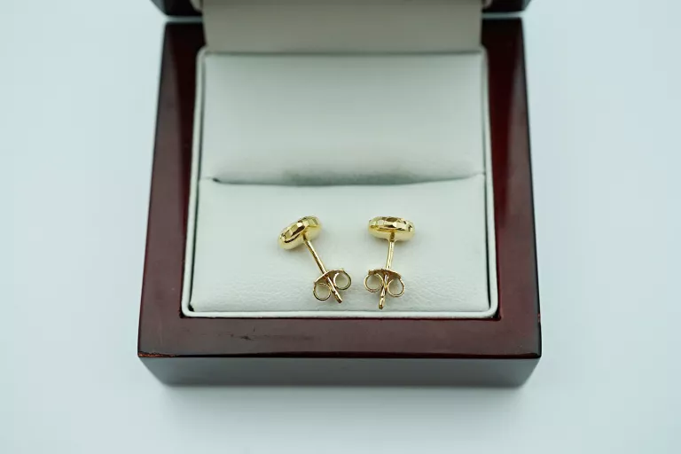 ZLOTE KOLCZYKI SERDUSZKA 585 1,10G SZTYFT