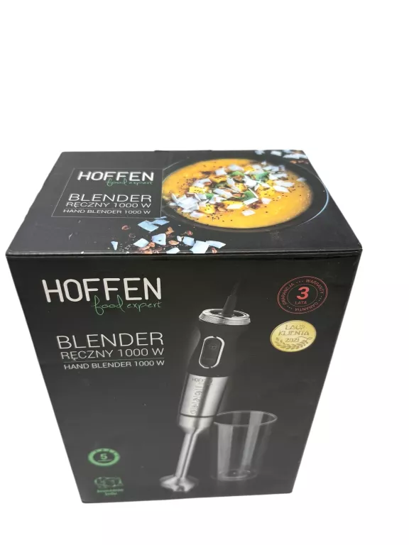 BLENDER RĘCZNY HOFFEN 1000W HB-2212