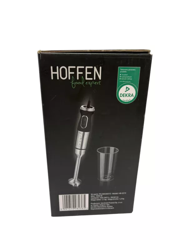 BLENDER RĘCZNY HOFFEN 1000W HB-2212