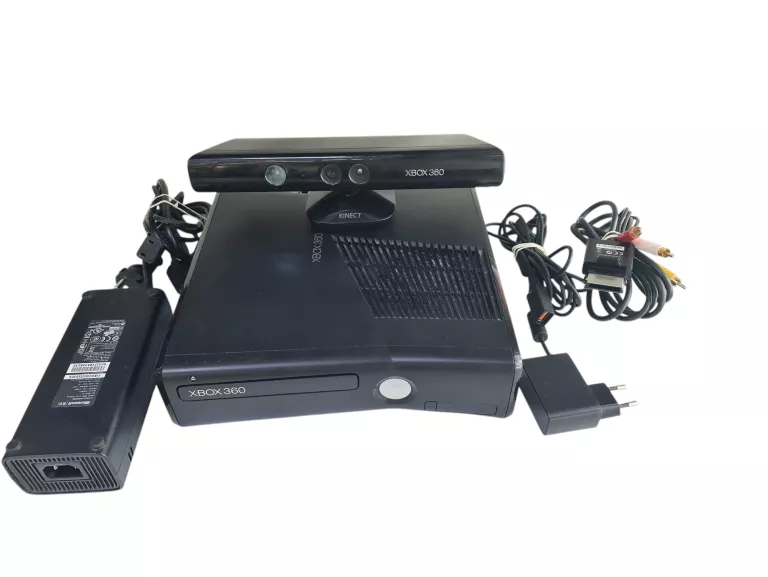 KONSOLA XBOX 360S 250GB + KINECT