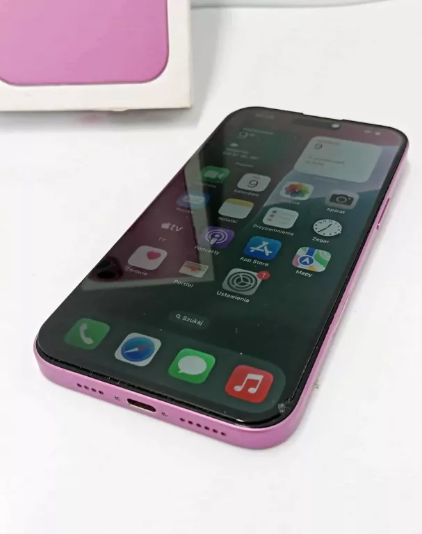 TELEFON IPHONE 16 PLUS RÓŻOWY 128GB KON BATERII 100%