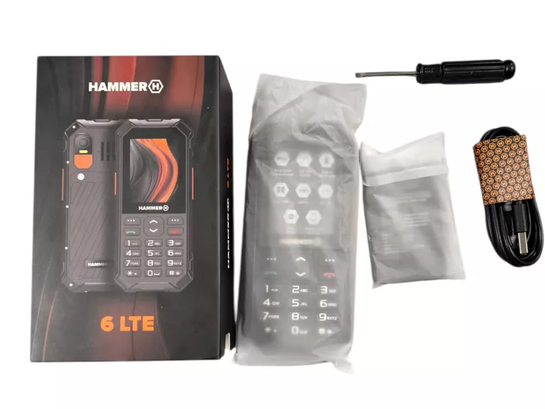 TELEFON HAMMER STONE LTE PANCERNY TELEFON KOMÓRKOWY BATERIA 2500MAH WODOOD