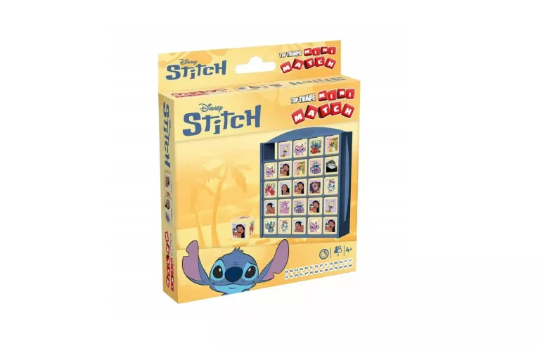 GRA PLANSZOWA KOŚCI LILO AND STITCH TOP TRUMPS MINI MATCH