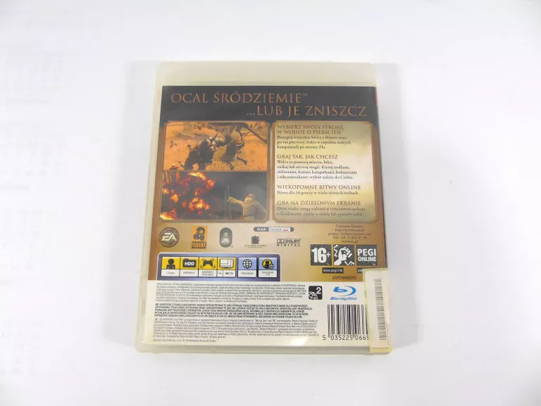 GRA PS3 WŁADCA PIERŚCIENI PODBÓJ