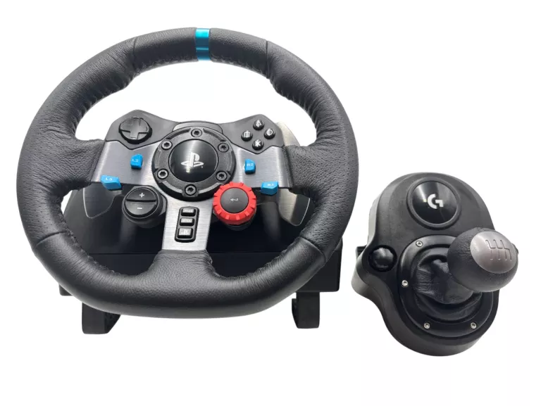 KIEROWNICA LOGITECH G29 + DRĄŻEK ZMIANY BIEGÓW LOGITECH DRIVING FORCE
