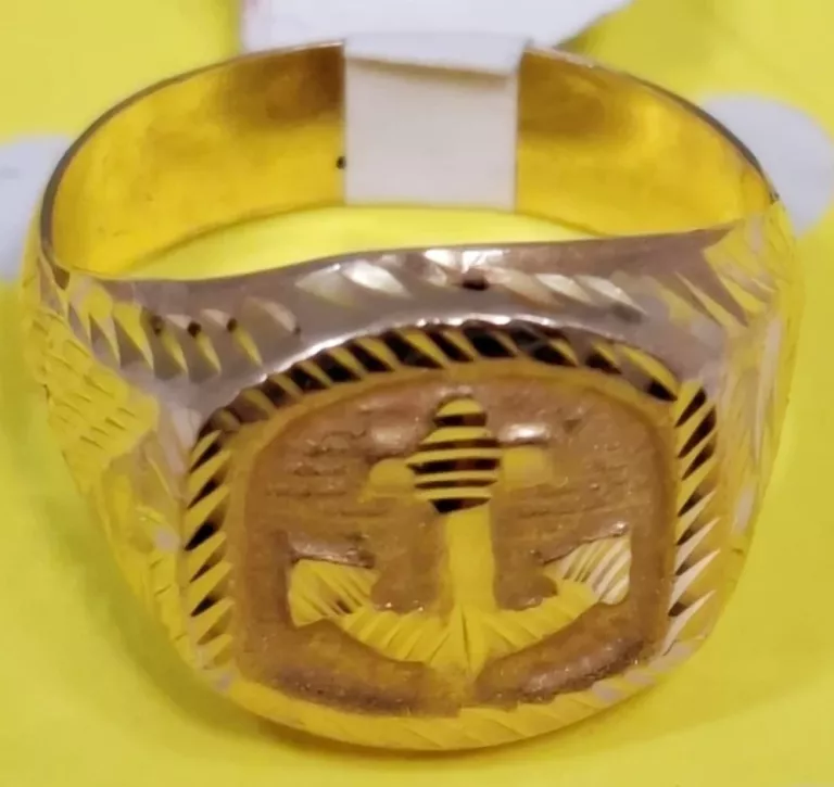 WYJĄTKOWY ZŁOTY SYGNET PIERŚCIEŃ P750 R17