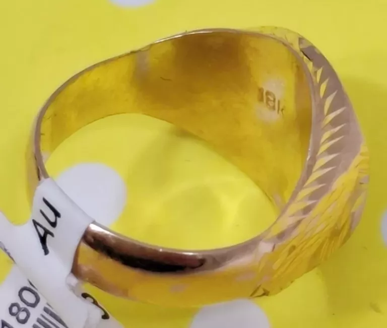 WYJĄTKOWY ZŁOTY SYGNET PIERŚCIEŃ P750 R17