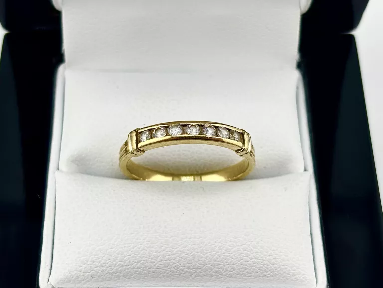 ATRAKCYJNY ZŁOTY PIERŚCIONEK 2,18 G PR.585 14K R.16