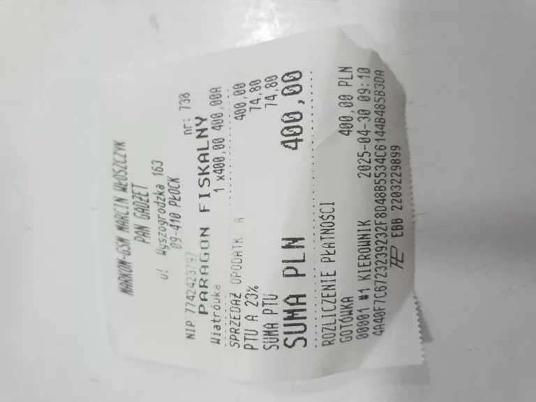 ORYGINALNY PAD MICROSOFT 1914 XBOX SERIES S / X ONE S / X BIAŁY