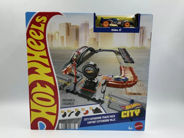 HOT WHEELS CITY TORY ZESTAW DO ROZBUDOWY + AUTKO HDN95