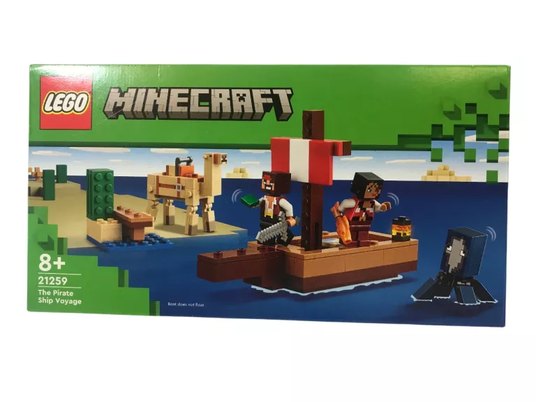 LEGO MINECRAFT 21259 KLOCKI REJS STATKIEM PIRACKIM