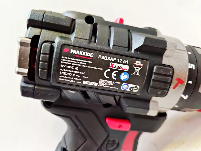 WKRĘTAK UDAROWY PARKSIDE PSBSAP 12 A1 WALZKA