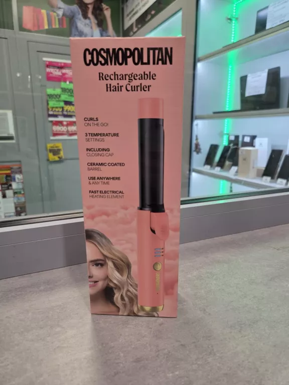 LOKÓWKA DO WŁOSÓW CERAMICZNA BEZPRZEWODOWA KOMPAKTOWA TURYSTYCZNA 3 TRYBY