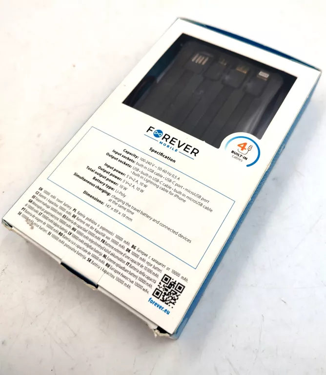 POWERBANK FOREVER 10000MAH/PUD