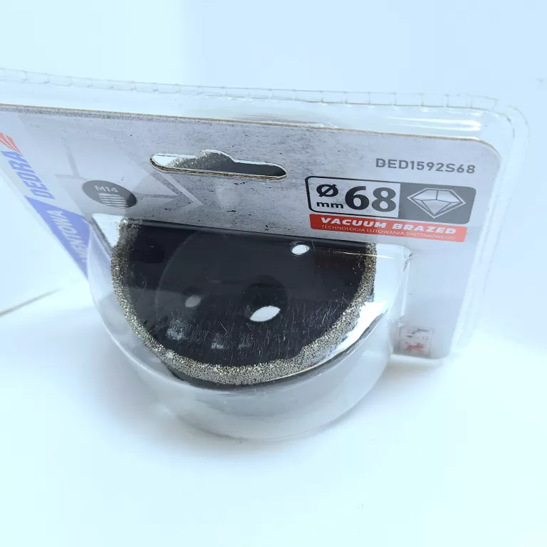 KORONKA DIAMENTOWA VACUUM BRAZED M14 68MM DEDRA