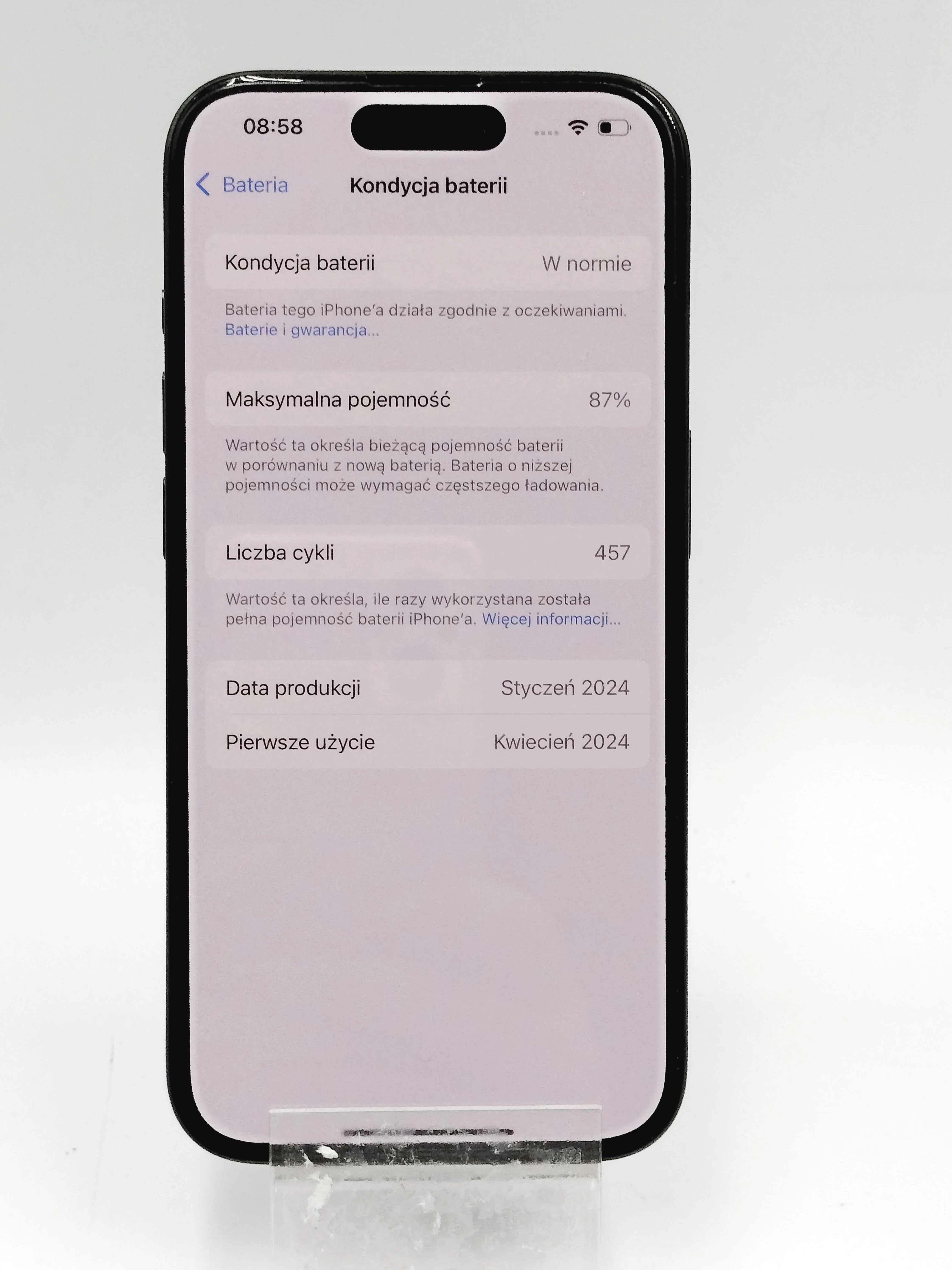 apple-iphone-15-pro-8-gb-128-gb-5g-black-titanium-bat-87-ean-gtin-195949018459