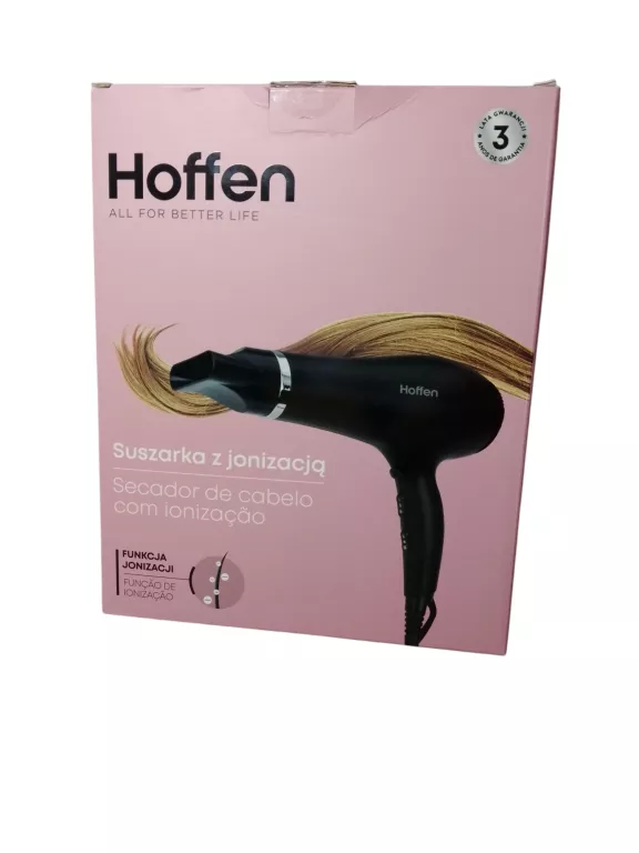 SUSZARKA Z JONIZACJĄ HOFFEN 2400W