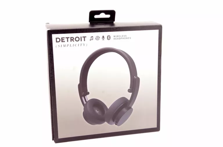 SŁUCHAWKI NAUSZNE BEZPRZEWODOWE URBANISTA DETROIT BLUETOOTH CZARNE