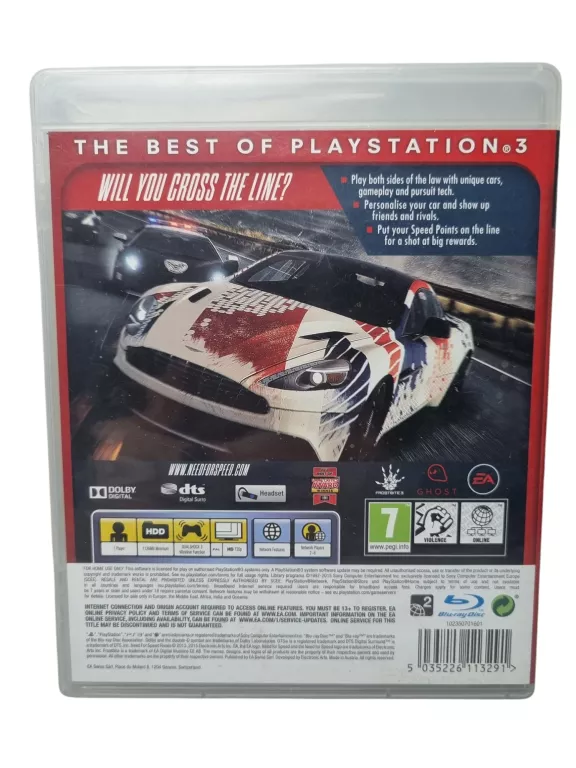 GRA NEED FOR SPEED RIVALS PS3