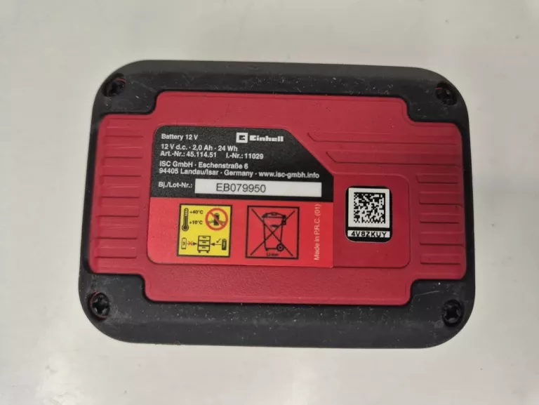 AKUMULATOR EINHELL 12V 2.0 AH