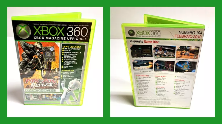 XBOX 360 MAGAZINE UFFICIALE MX VS ATV REFLEX 9 DEMO