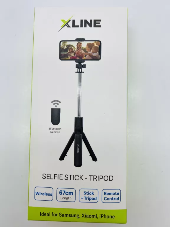 UCHWYT SELFIE XLINE BSF306K BLUETOOTH CZARNY IDEALNY !!!