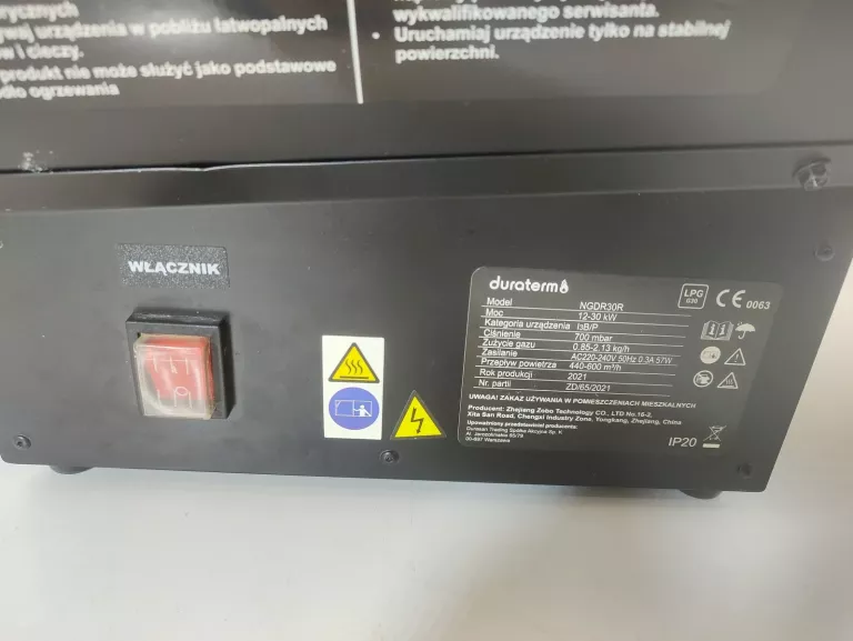 NAGRZEWNICA DURATERM NGDR30R 30KW