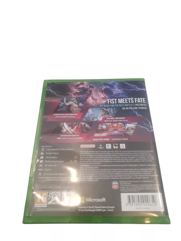 GRA XBOX SERIES X TEKKEN 8