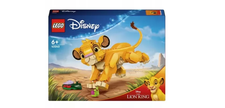 LEGO DISNEY KRÓL LEW - LWIĄTKO SIMBA 43243