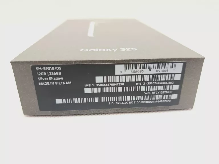 TELEFON SAMSUNG GALAXY S25 12/256 DYSTRYBUCJA T MOBILE