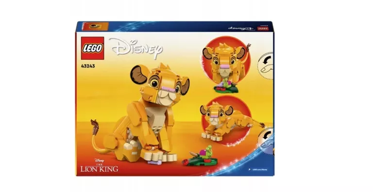 LEGO DISNEY KRÓL LEW - LWIĄTKO SIMBA 43243