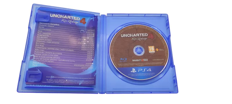 GRA PS4 UNCHARTED 4 KRES ZŁODZIEJA