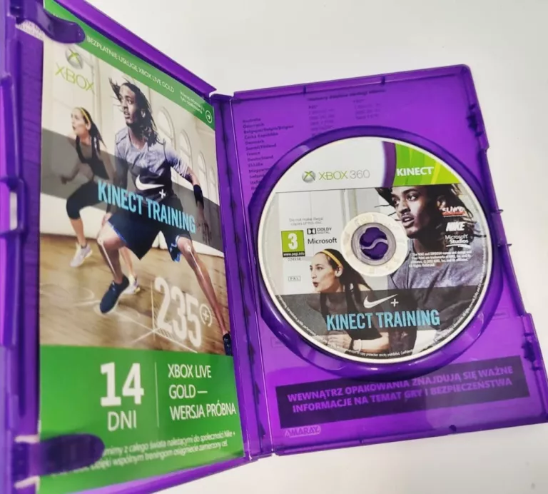 GRA NA XBOX 360 10 KINECT TRAINING