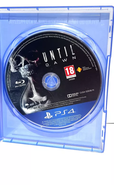 GRA PS4 UNTIL DAWN