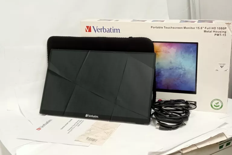 MONITOR VERBATIM PMT-15 15.6" 1920X1080 PX - KOMPLET -