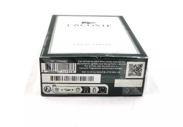 LACOSTE ORIGINAL EAU DE PARFUM WODA PERFUMOWANA 60ML