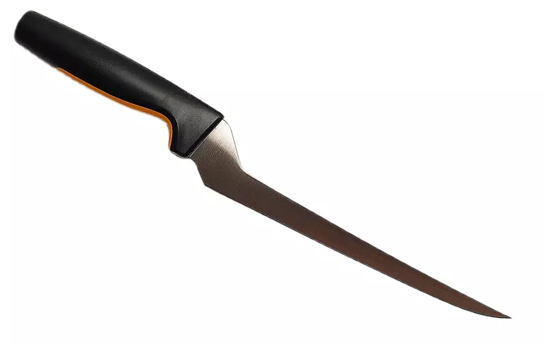 NÓŻ FISKARS DO FILETOWANIA RYB MIĘSA BARDZO OSTRY DŁUGI W BLISTRZE 20,5CM