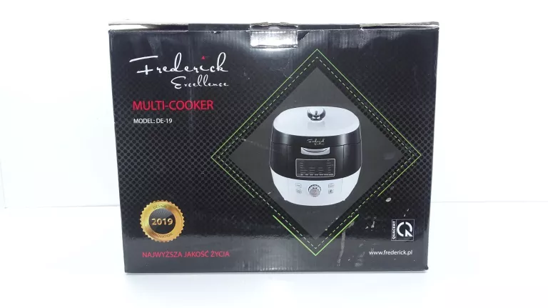 MULTICOOKER FREDERICK EXCELLENCE DE-19 ZESTAW SUPER STAN